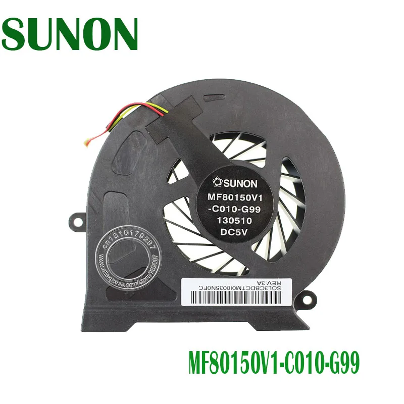 Подлинная для TOSHIBA X70 серии радиатор с охлаждающими вентиляторами SUNON MF80150V1 C010 G99