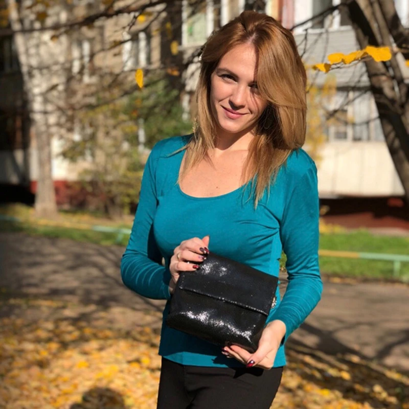 Сумка-мессенджер ZROM из натуральной кожи серебристая мягкой коровьей | Багаж и