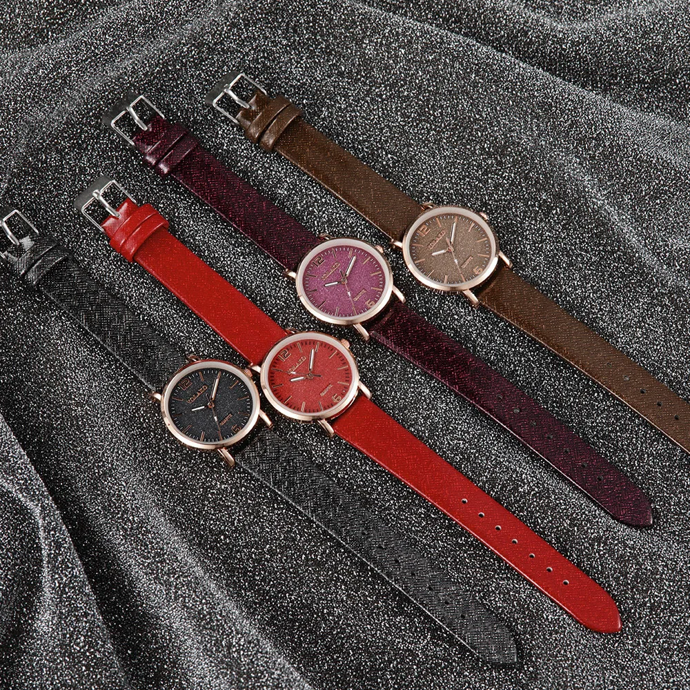 Модные сетчатые часы женские повседневные кварцевые аналоговые большой