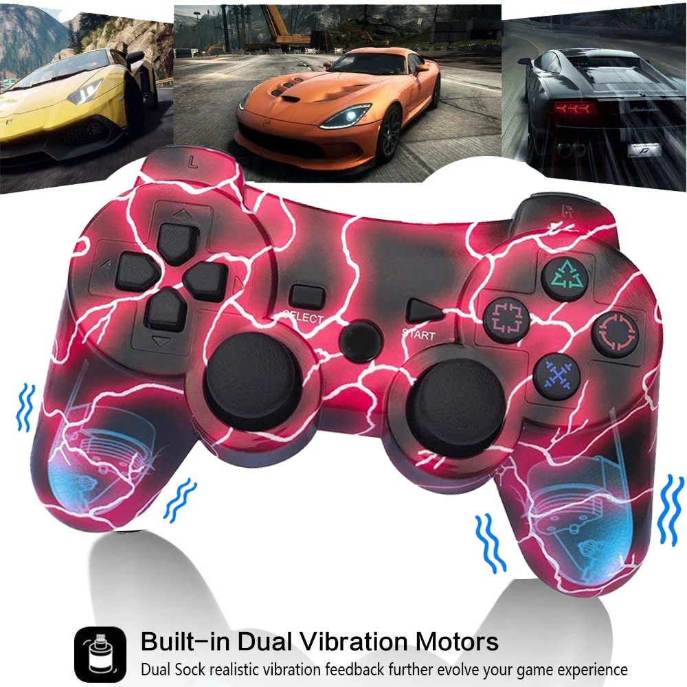 Bluetooth контроллер для sony PS3 геймпад пк контроллер беспроводной для PS3 мандо джойстик SIXAXIS контроллер Аксессуары для игр