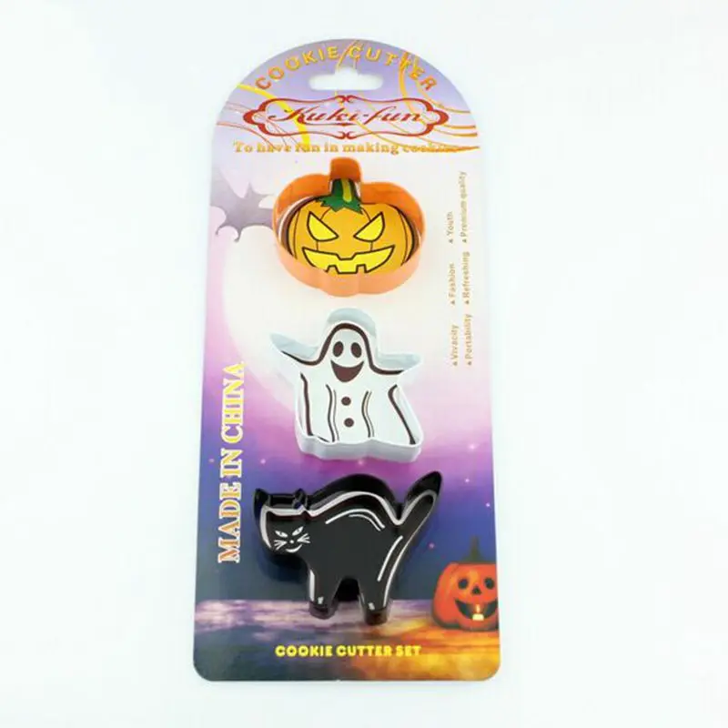 Трафареты для торта и печенья 3 шт./компл. формочки на Хеллоуин Инструменты