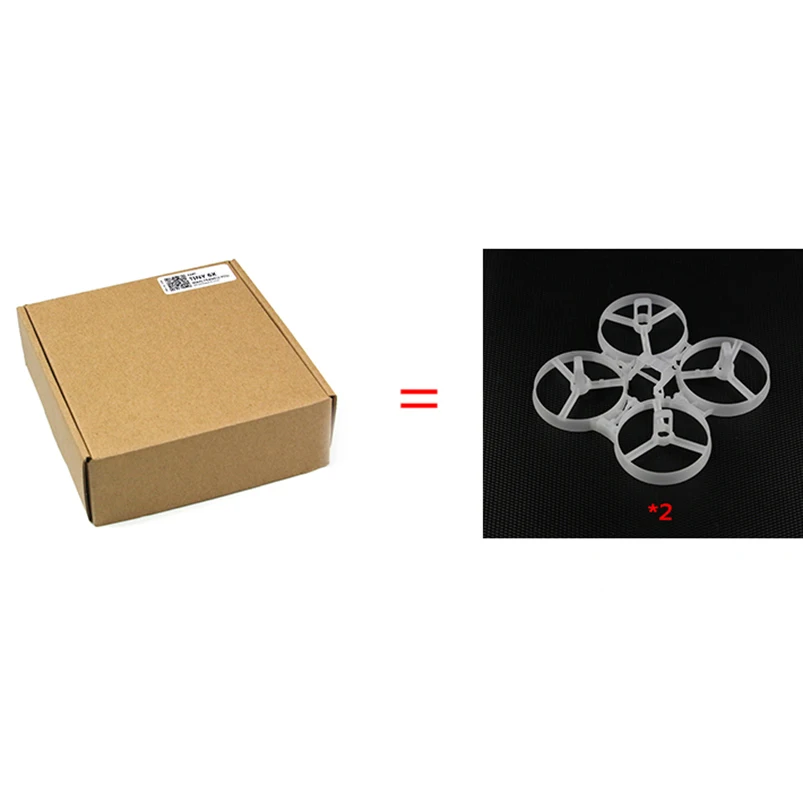 

LDARC 2PCS Tiny 7X 8X Tiny7X 75mm 85mm Main Frame for Mini FPV Racing Drone Quadcopter Aircraft Accessories