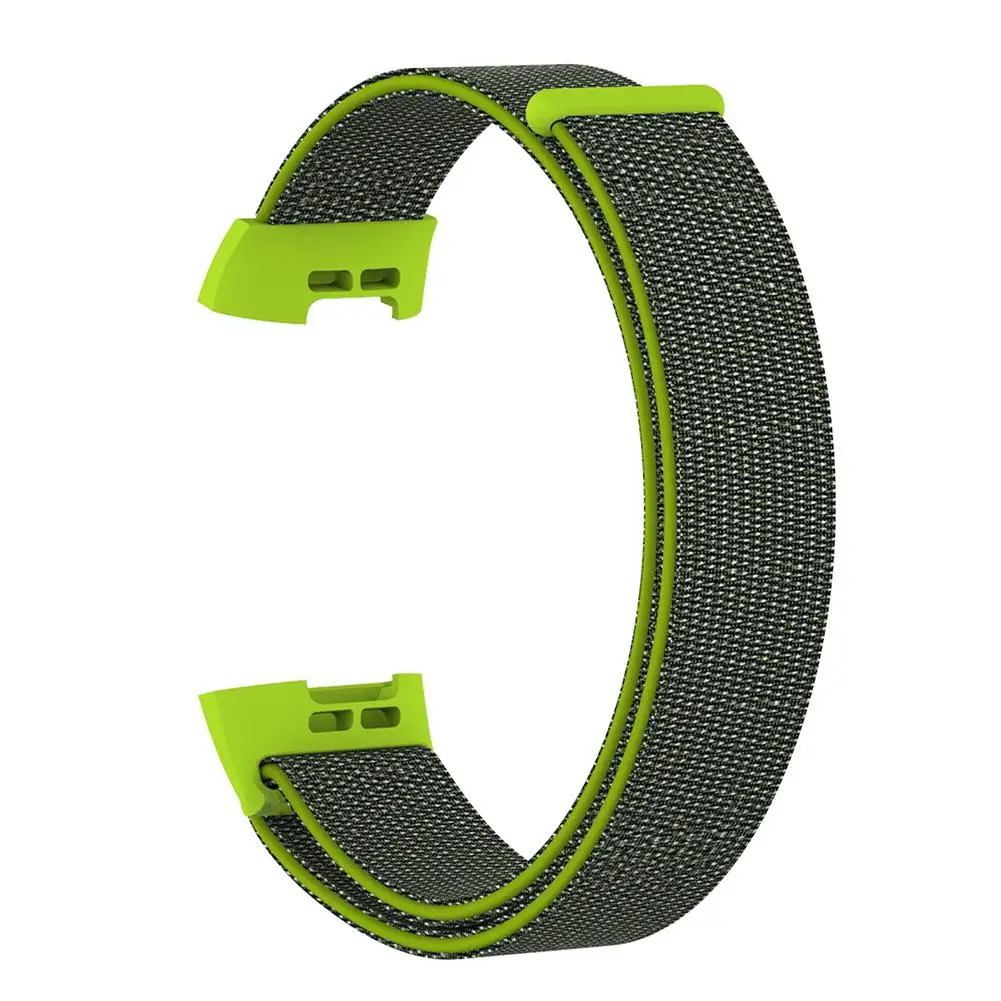 10 цветов нейлоновый сменный ремешок для Fitbit Charge 3 умный спортивный браслет высокого качества вязаный ремешок 22 см браслет