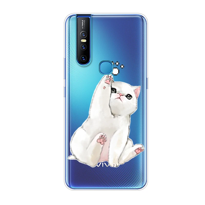 Чехол с рисунком для Vivo V15 Pro мягкий силиконовый чехол телефона Fundas |