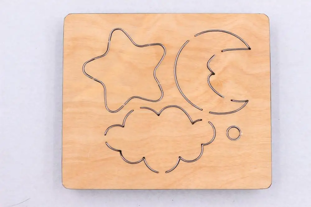 Облако Луна Звезда резки штампы 2019 высечки и деревянные подходит для обычных