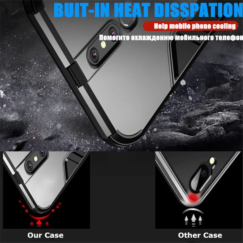 Shockproof Armor Case For OPPO F11 Pro Hybrid Rubber Bumper Hard Bracket PC Back Cover Reamlme 1 Reno R17 X27 Phone | Мобильные