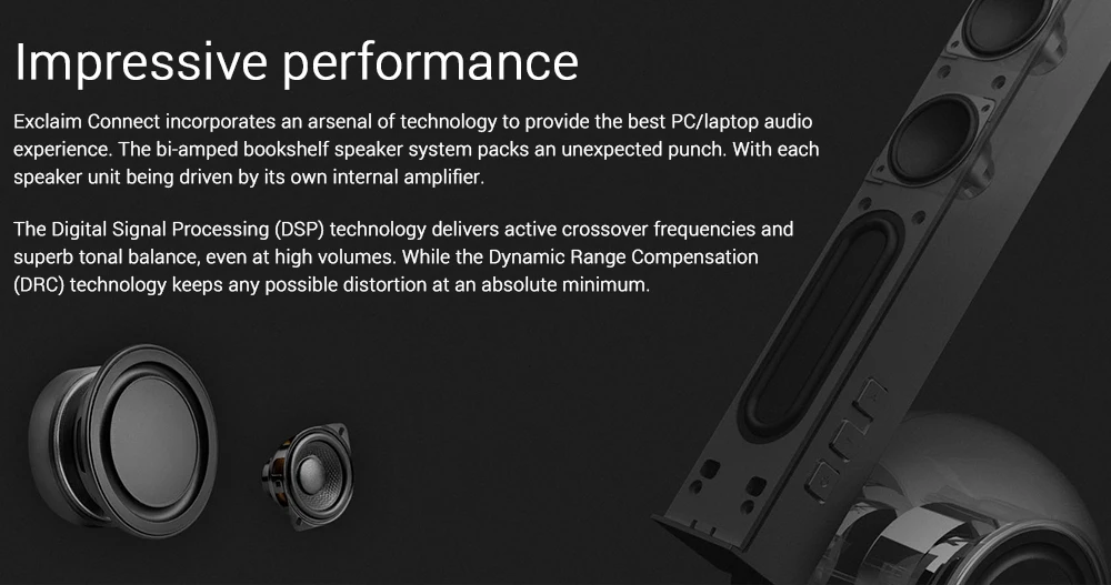 Edifier e10BT Exclaim Bluetooth динамик s с двумя басами беспроводная домашняя акустическая система