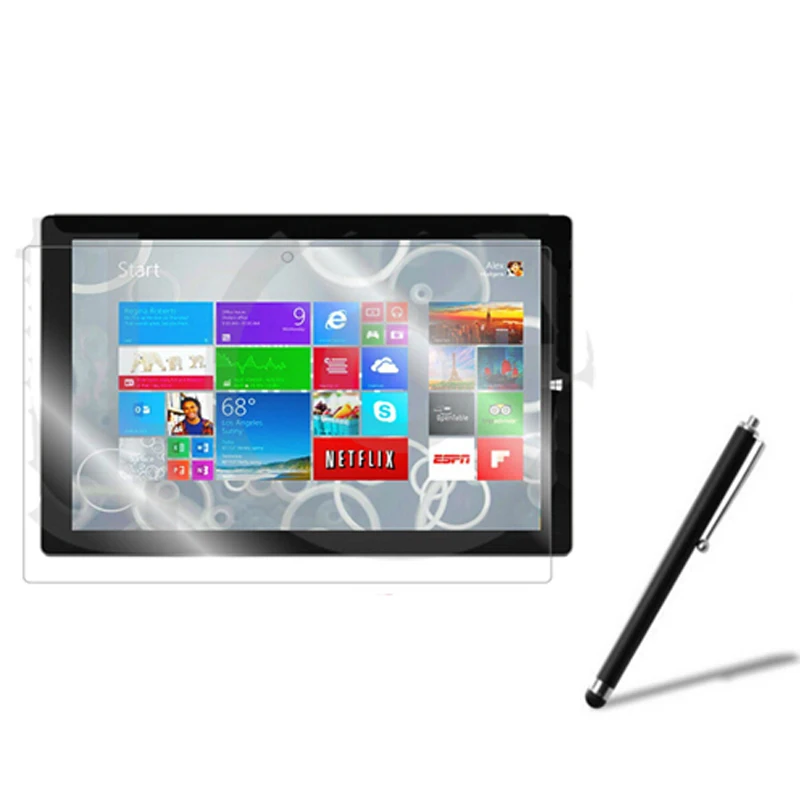 Антибликовая матовая защитная пленка для экрана Защитная + 1x Стилус планшета