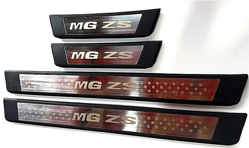 Накладка на дверные пороги для MG ZS 2016 2019 нержавеющая сталь Стайлинг автомобиля