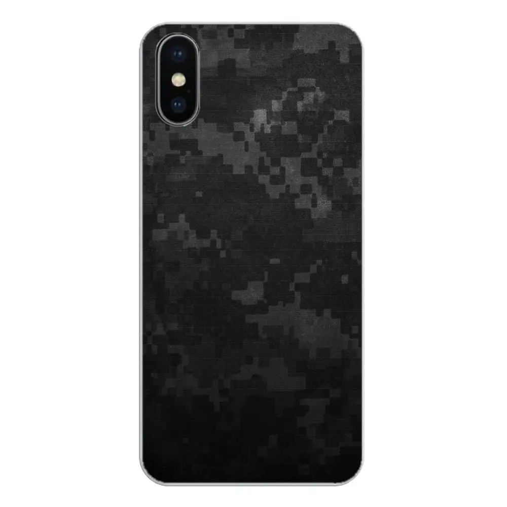 Colorful Army Camo Camouflage Skin pop art Silicone Phone Shell Cover For Apple iPhone 4 4S 5 5S 5C SE 6 6S 7 8 X XR XS Plus MAX |