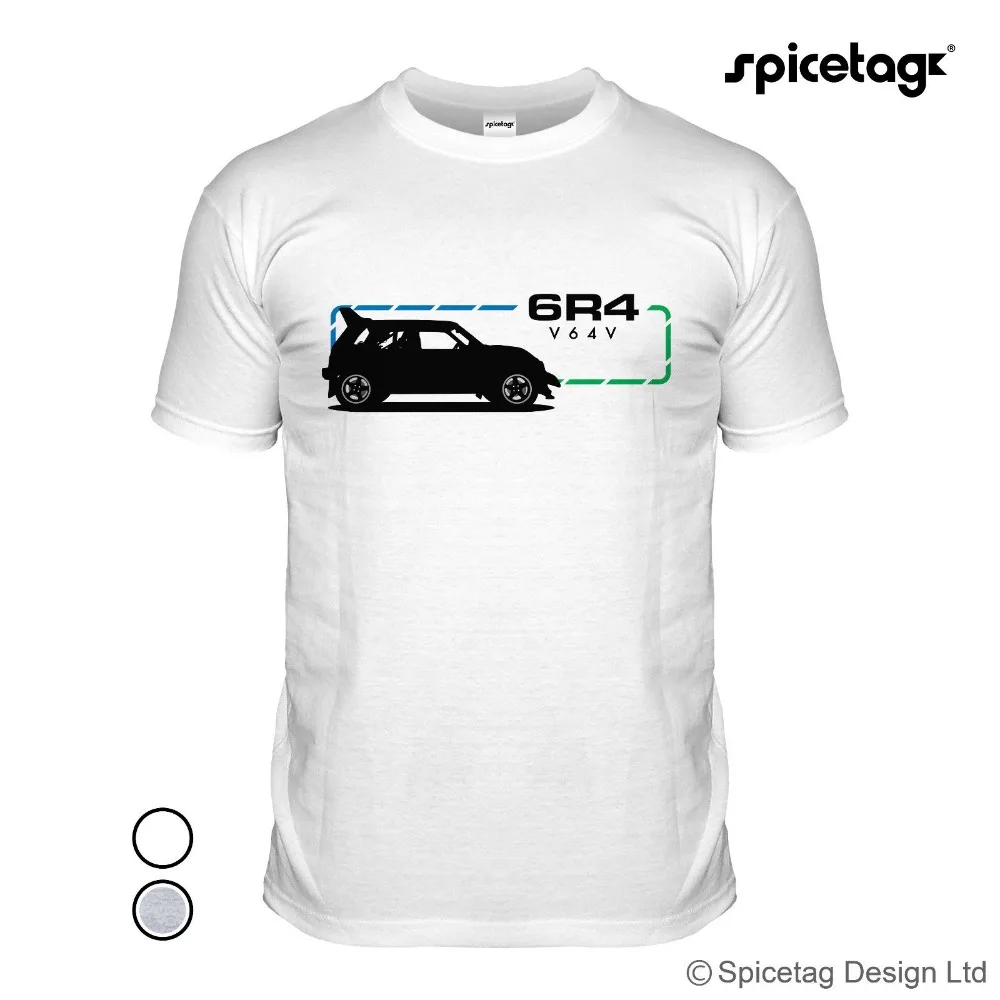 

Metro 6R4 T-Shirt 80S Sports Car Hot Hatch Rally Retro Group B Racing 2019 Fashion 100% Cotton Men Tees Custom Cool Shirts
