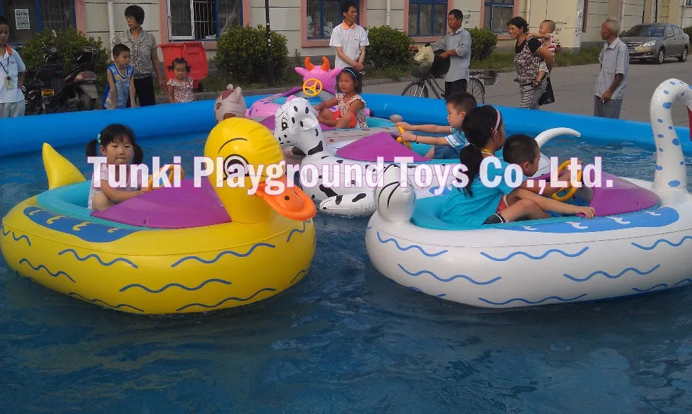 

factory sale inflatable kids bumper boat ride