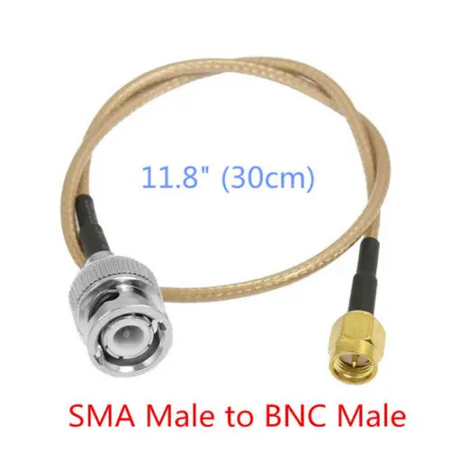 11 8 &quotДлина SMA мужской BNC штекер антенный коаксиальный переходник для