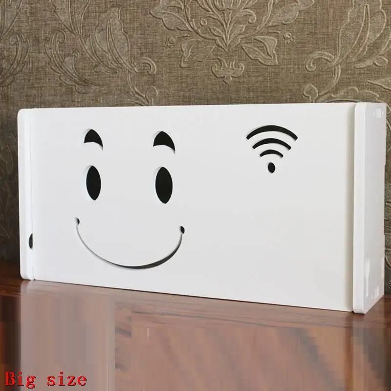 Настенный беспроводной wifi гостиная Европа Творческий разъем крышка стеки ТВ-приставка шкаф коробка для хранения Полка вешалка - Цвет: MODEL T