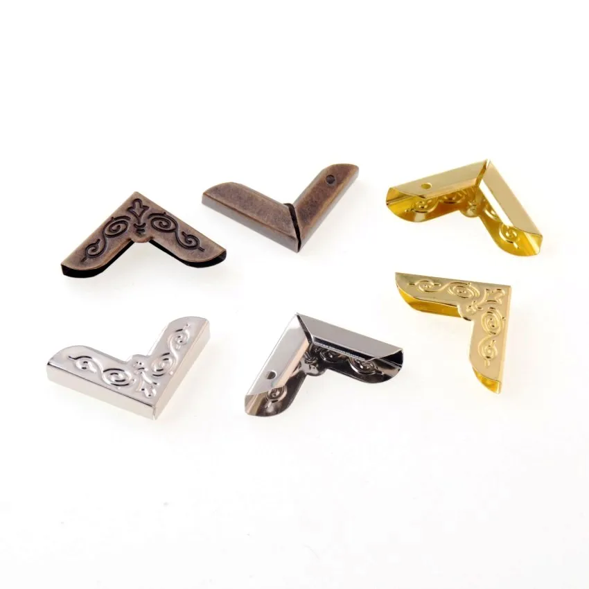 

Free Shipping 25PCs 20x29x5mm Book Scrapbooking Albums Menus Folders Collar Corner Protectors