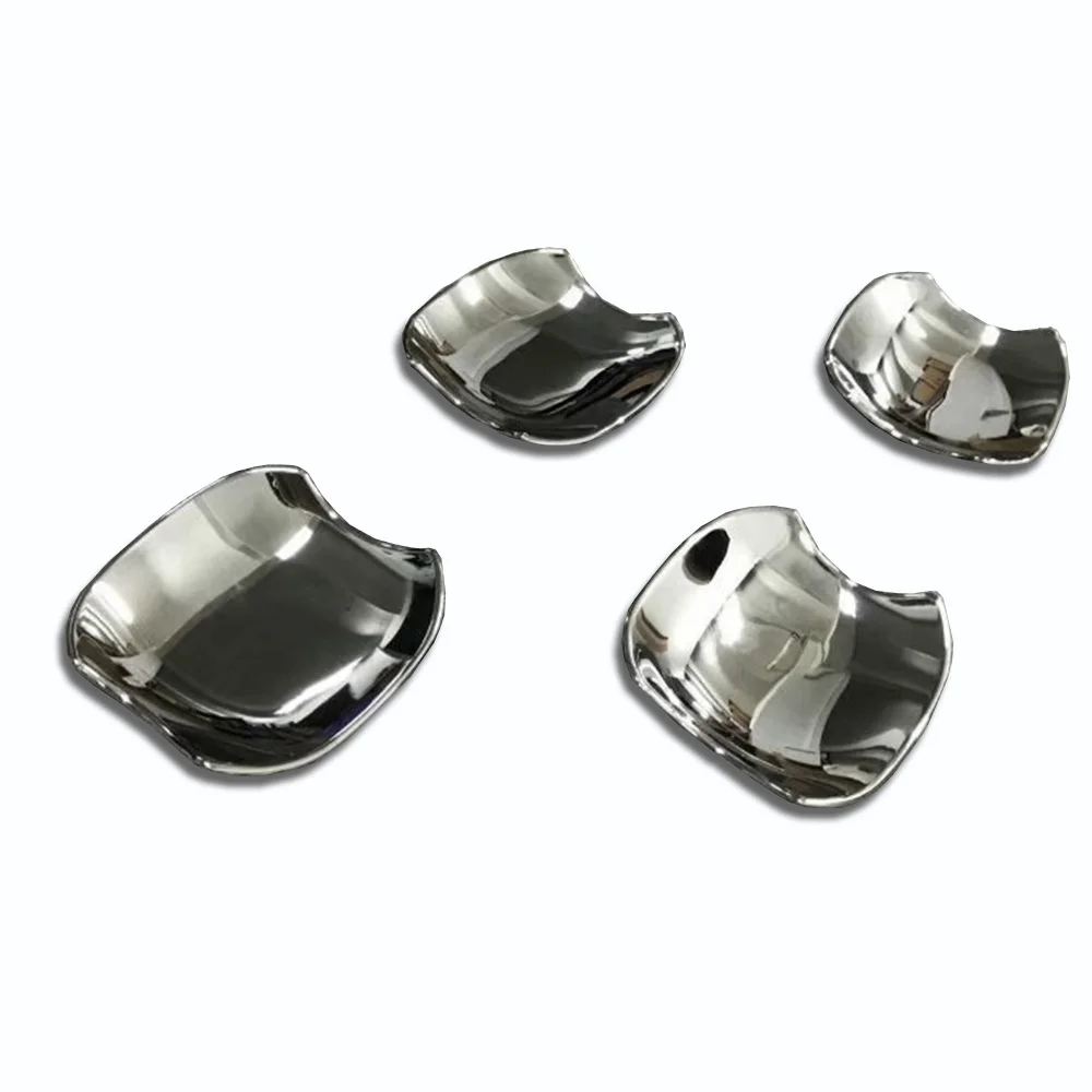 Protect Decorative Accessories For Toyota Camry 2018 Car Door Handle Cover And Bowl Abs Chrome 4Pcs Styling | Автомобили и