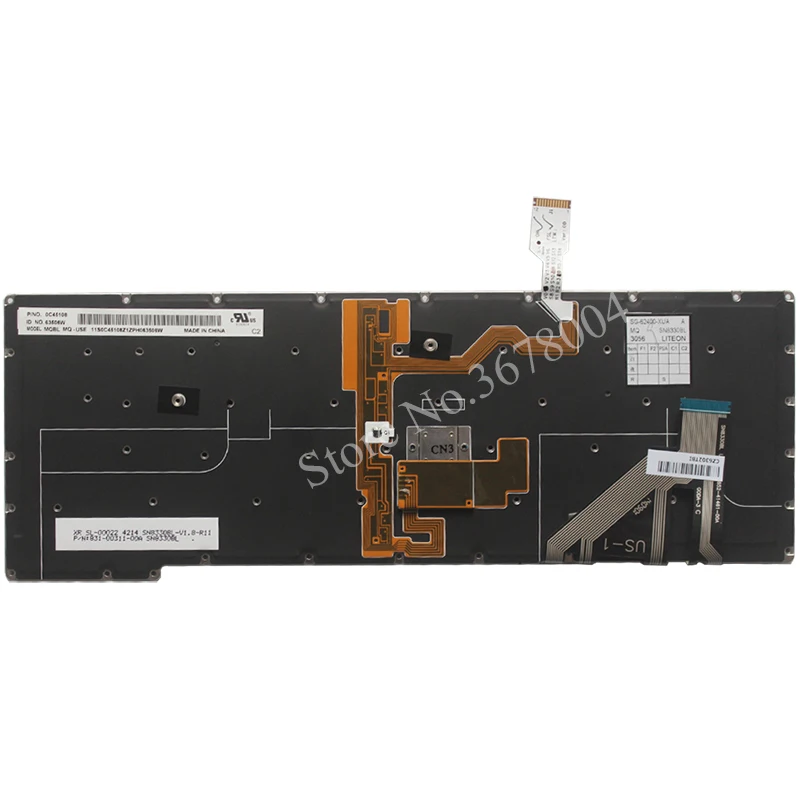 Новая клавиатура для ноутбука с подсветкой lenovo thinkpad X1C 2014x1 carbon gen 2 type 20A7 20A8 us|laptop