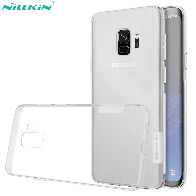 Мягкий ТПУ чехол Nillkin для samsung Galaxy S8 S9 чехол S9+ тонкий силиконовый прозрачный чехол для samsung S9 Plus