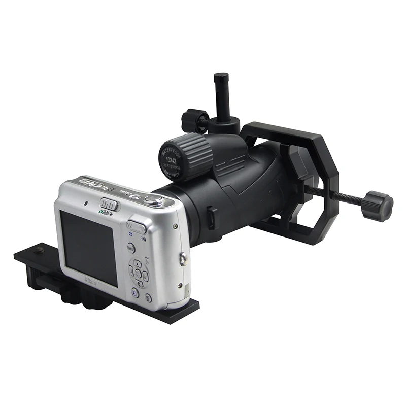Multifunction Telescope Adapter Fully Metal Universal Camera Cell Phone Bracket Mount for Binoculars Monocular | Инструменты