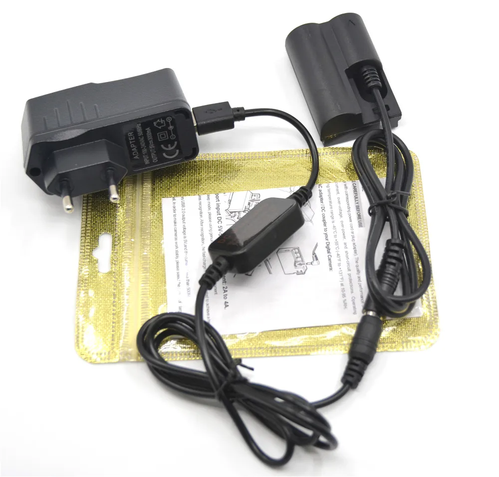 ACK-E2 USB зарядное устройство для мобильных устройств+ DR-400 BG-E2 E2N BP-511 муляж батареи+ USB адаптер для Canon EOS 20D 30D 40D 5D 50D D30 D60