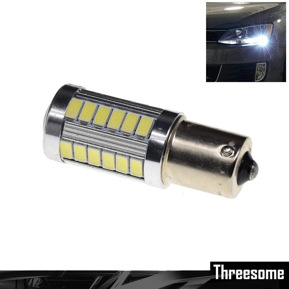 12 В 1156 BA15S P21W светодиодный автомобильный Стайлинг светильник 5630 33SMD Ba15s фотосвет s