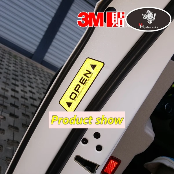 Светоотражающие наклейки и № LS003 с Предупреждение ными знаками о открытии дверей