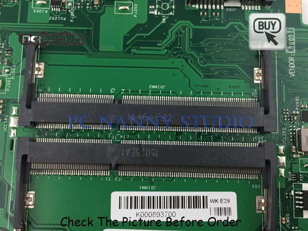 PCNANNY K000893700 for TOSHIBA Satellite L45D L45D-C4202W Laptop Motherboard ACWAE LA-C443P PC Notebook Mainboard tested | Компьютеры и