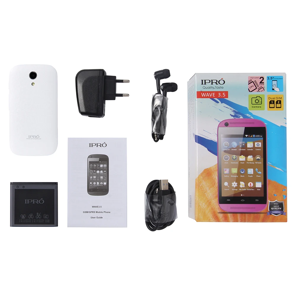 Оригинальный Разблокирована Android Смартфон Dual SIM Карты Core Мобильный Телефон ВОЛНА