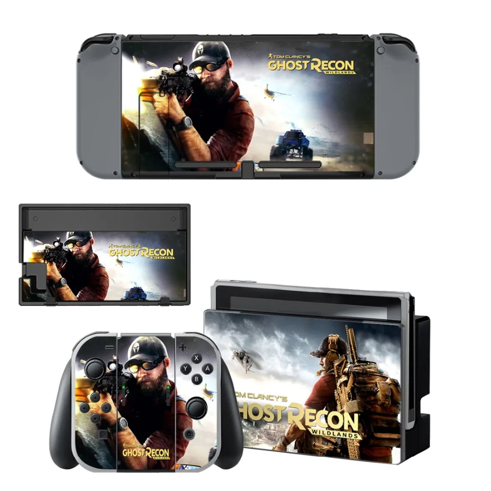 Наклейка Ghost Recon Wildlands Виниловая наклейка для NintendoSwitch консоли Nintendo Switch NS и