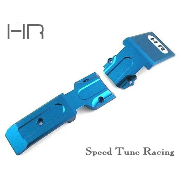 Набор передних Противоскользящих пластин Hot Racing для всех версий Traxxas Revo E