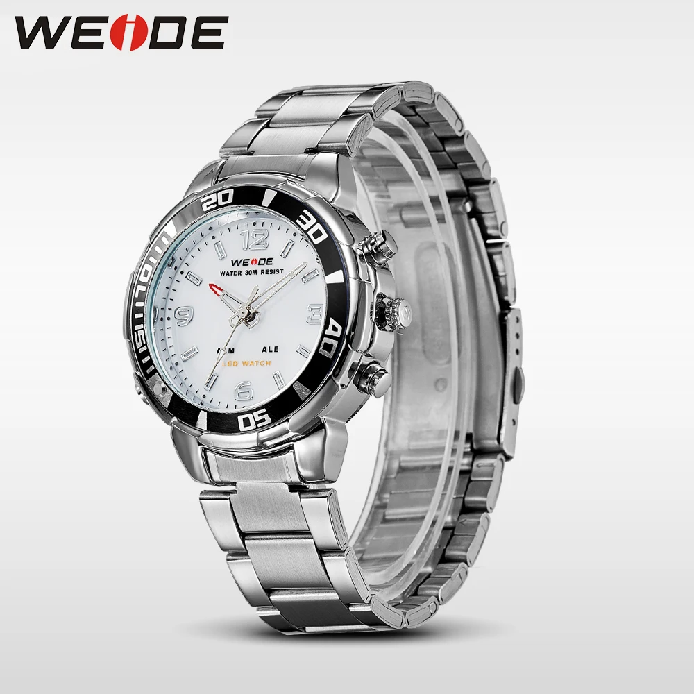 WEIDE Часы Высокого Качества Наручные Водонепроницаемые Для Мужчины Люксовый