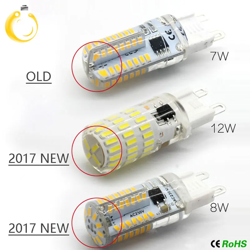 Новейшая светодиодная лампа 2017 в G9 G4 по самой низкой цене g4 g9 с углом свечения 220