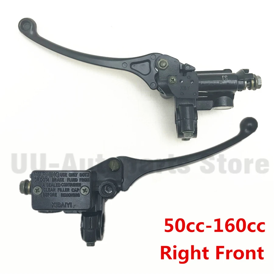 Правый Черный Универсальный передний Гидравлический тормозной цилиндр 22 мм 7/8