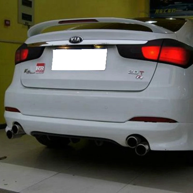 Используется для Kia cerato K3 спойлер 2016-2017 высокого качества ABS Материал заднее крыло