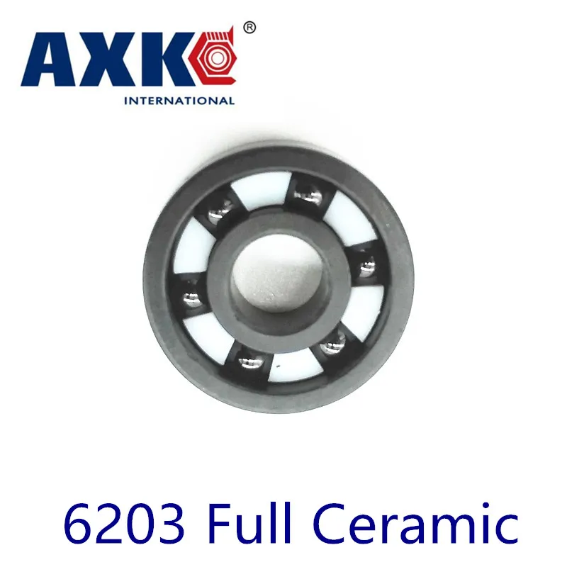 

Axk 6203 полностью керамический подшипник (1 шт.) 17*40*12 мм Si3n4 материал 6203ce все керамические шарикоподшипники из нитрида кремния
