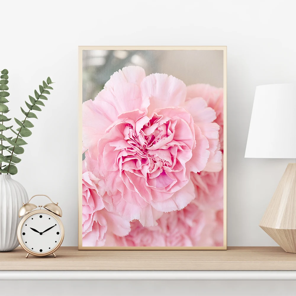 Decoracion салон Румяна Розовый цветок Плакаты и печать холст картина настенный поп