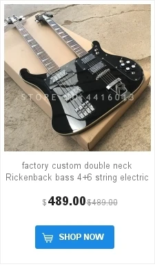 Высокое качество заводская рикенбэк 4003 бас гитара 4 струны электрическая бас гитара s музыкальный инструмент магазин