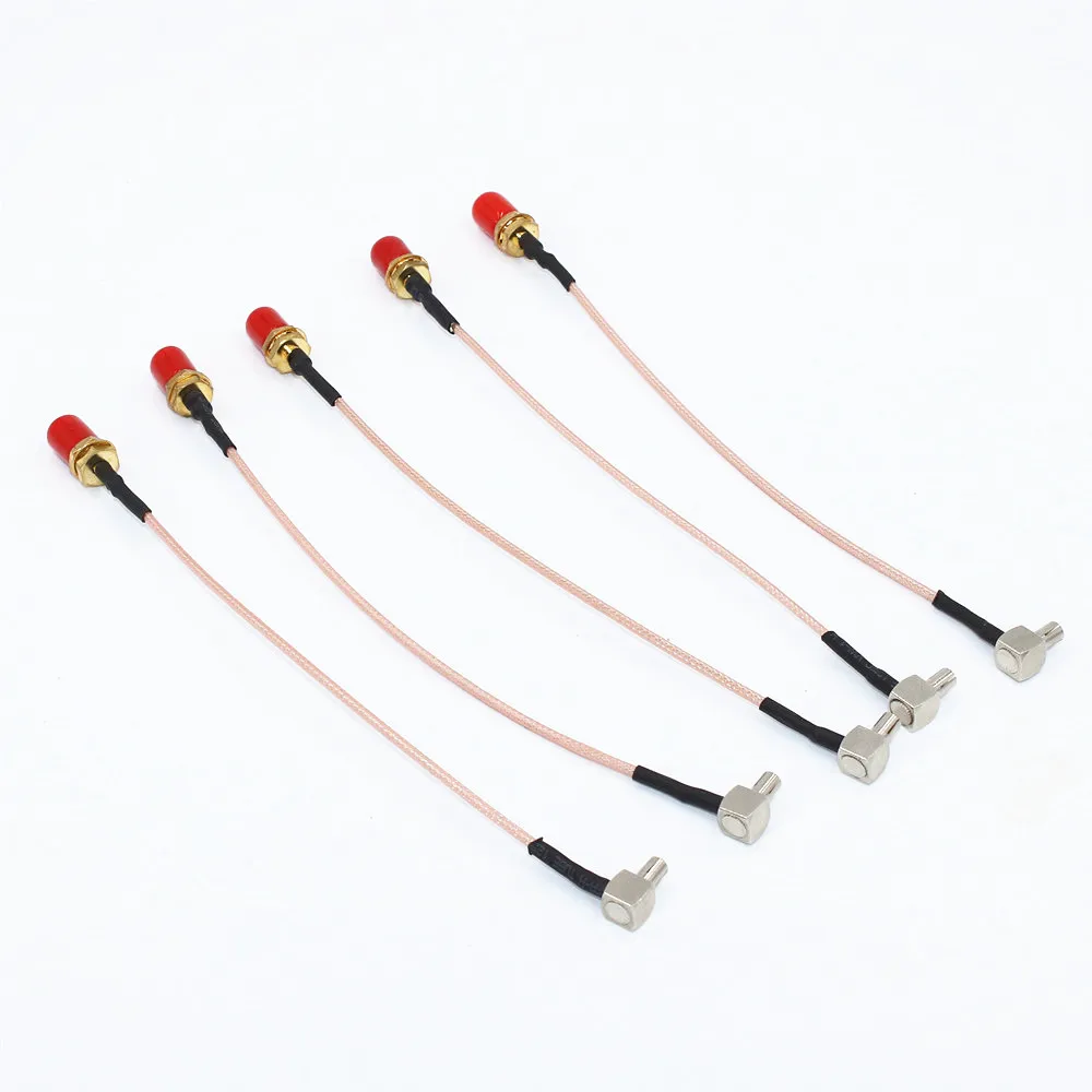 5 шт./лот 3G 4G антенна SMA разъем Гнездовой к TS9 разделитель RF коаксиальный отрезок
