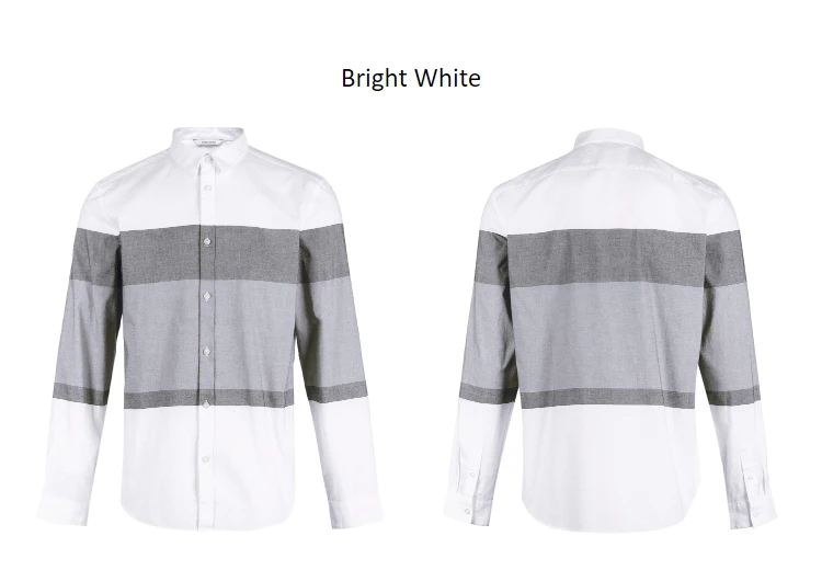 JackJones Men's Cotton Casual Stripe Shirt Menswear|218305542