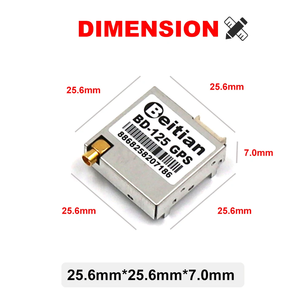 BEITIAN GNSS GPS модуль BEIDOU W/Внешняя антенна TTL 1PPS Замена M-87 GR-87 M87 GR87 BD-125 | Автомобили и