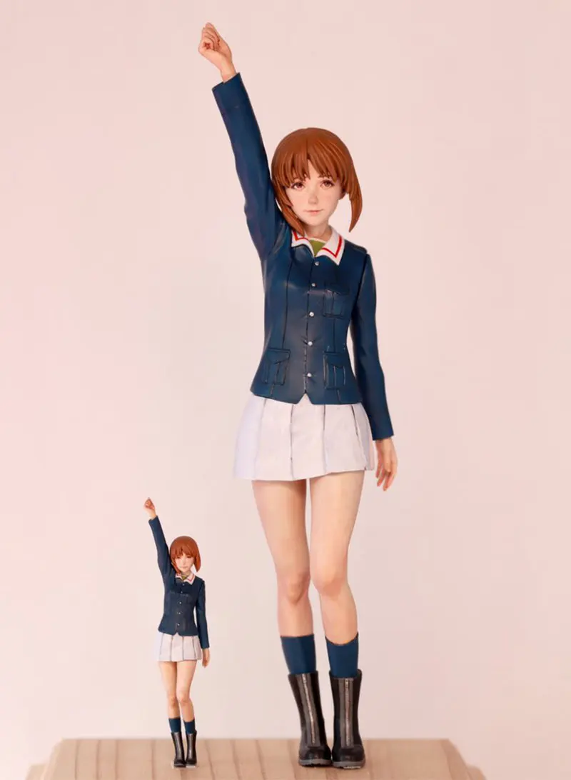 Kawaii аниме локомотив девушка 1:35 масштаб Darjeeling Malang Frosen миниатюрные неокрашенные DIY