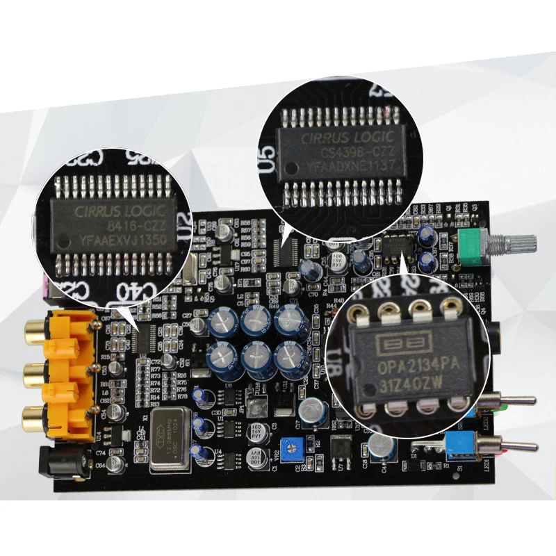 FX-AUDIO DAC-X6 HiFi 2,0 цифровой аудио декодер DAC вход USB коаксиальный оптический выход RCA Усилитель для наушников 16 бит 192 кГц DC12V