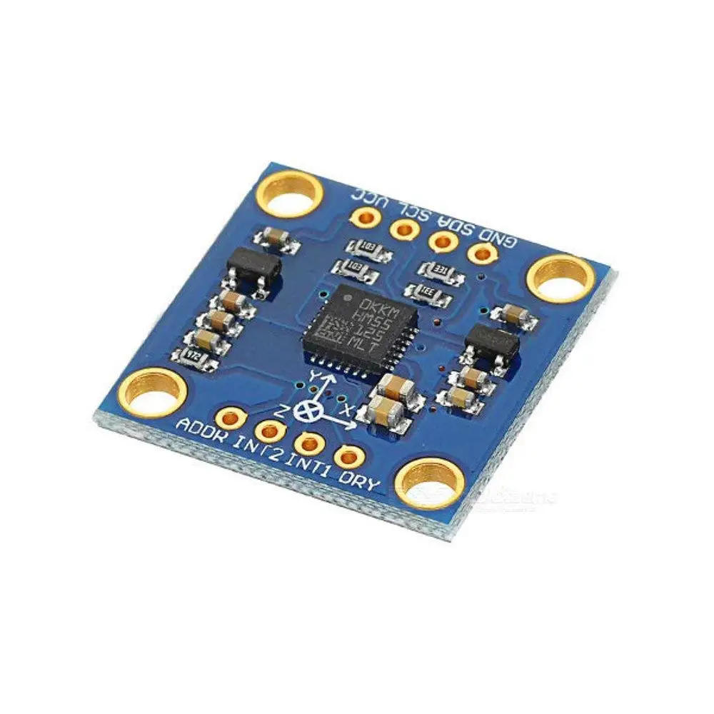 Aokin LSM303DLH 3 осевой компас электронный модульный датчик ускорения DC 5V|Аксессуары