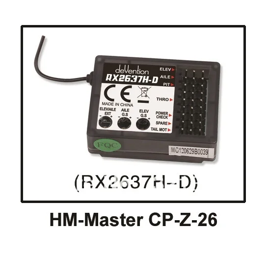 

Walkera Master CP Spare Parts Receiver RX2637H-D HM-Master CP-Z-26