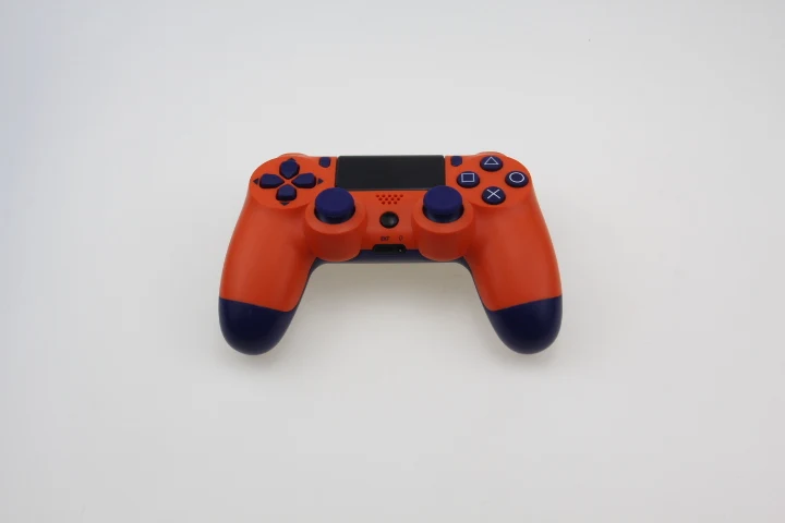 Sunset orange no box P4 5 миллионов Ограниченная серия аксессуар для беспроводной Bluetooth игры PS4 пульт дистанционного управления Протестировано для Playstation Dualshoc - Цвет: Sunset orange no box