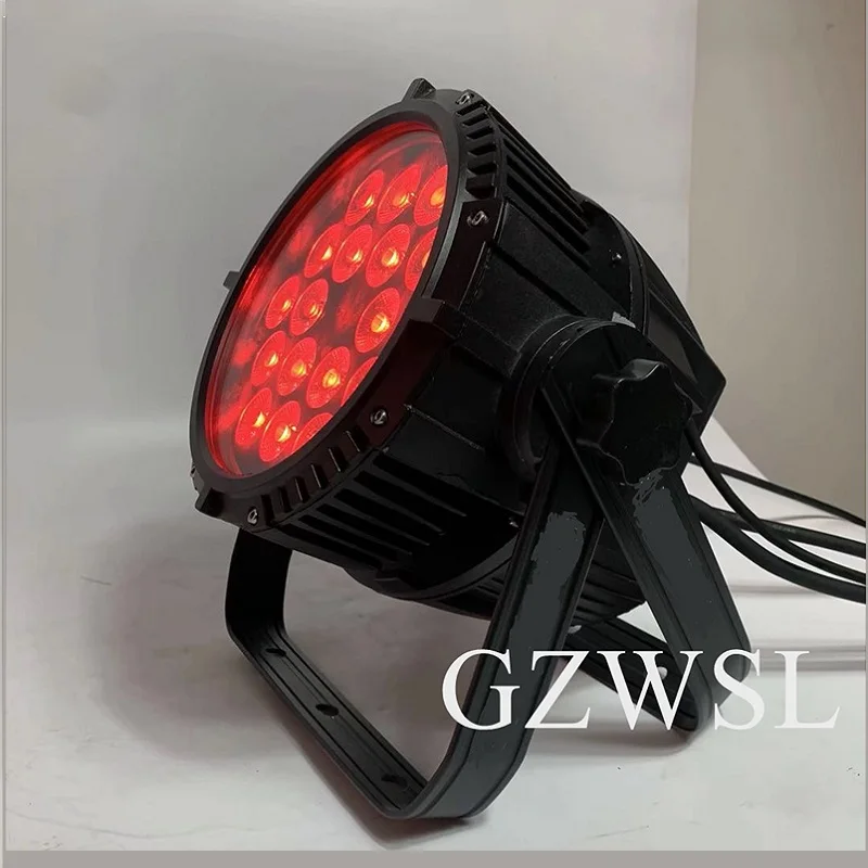 RGBW 4 в 1 IP65 светодиодный par can водонепроницаемый Quad Par 64 Can наружный 18*10w led par|Эффект
