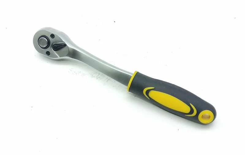 Новый 1 шт. 1/4 &quot3/8&quot Cr V Трещоточный ключ с высоким крутящим моментом для головки