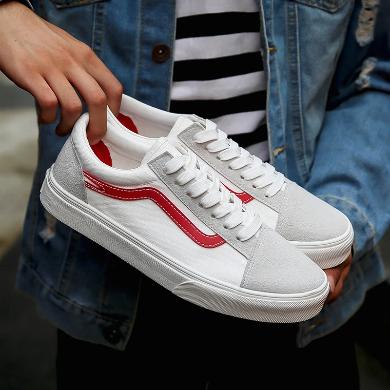 Мужские парусиновые кроссовки Классические повседневные дышащие прогулочные