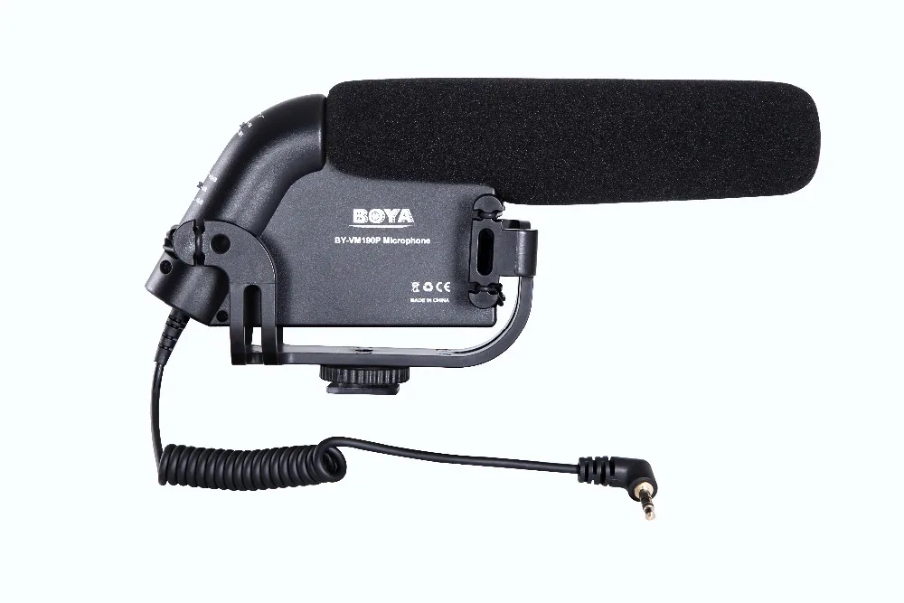 BOYA Electronic 2016 Новый черный BY VM190P камера конной дробовик микрофон для цифровых
