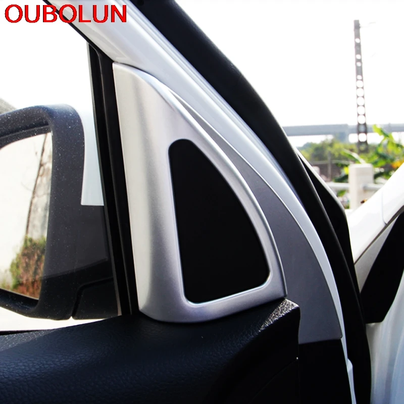 OUBOLUN для Kia Rio 4 2017 интерьерные молдинги дверная Колонка товары стайлинга
